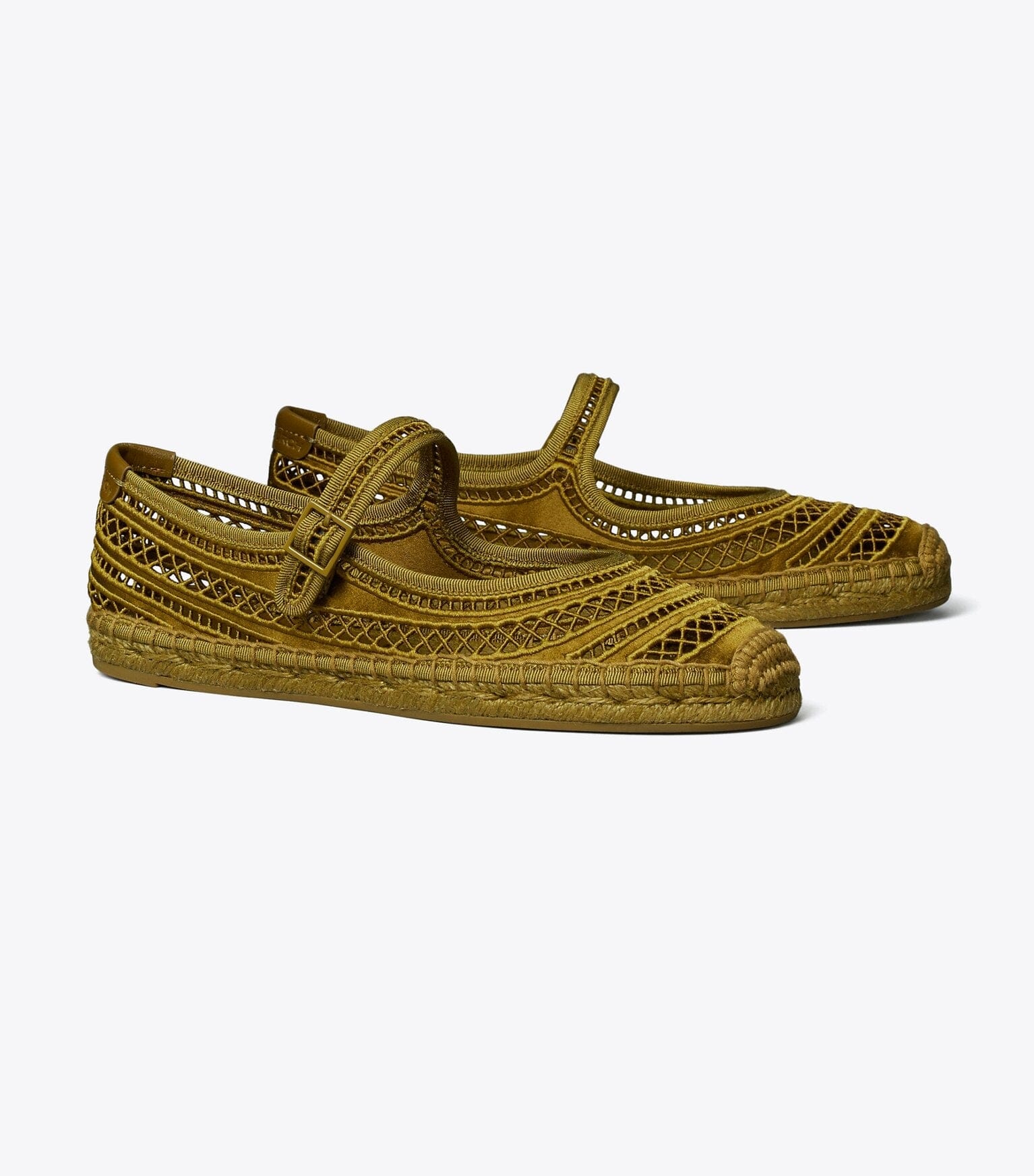 Open Weave Mary Jane Espadrille