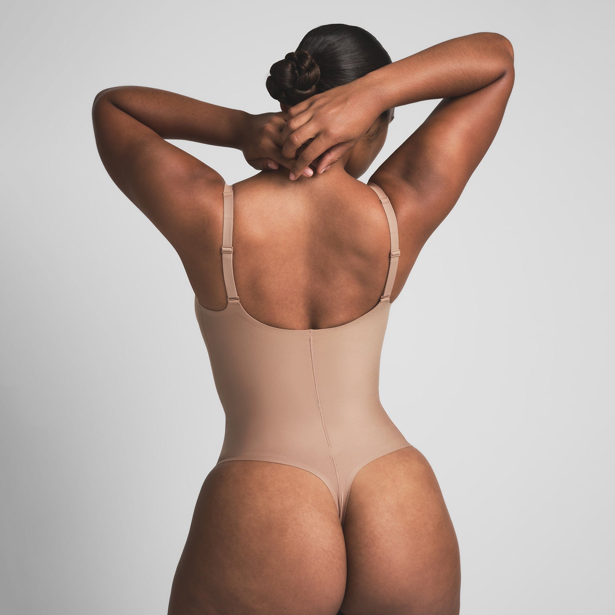 Skims Body Core Sculpt Plunge Thong Bodysuit