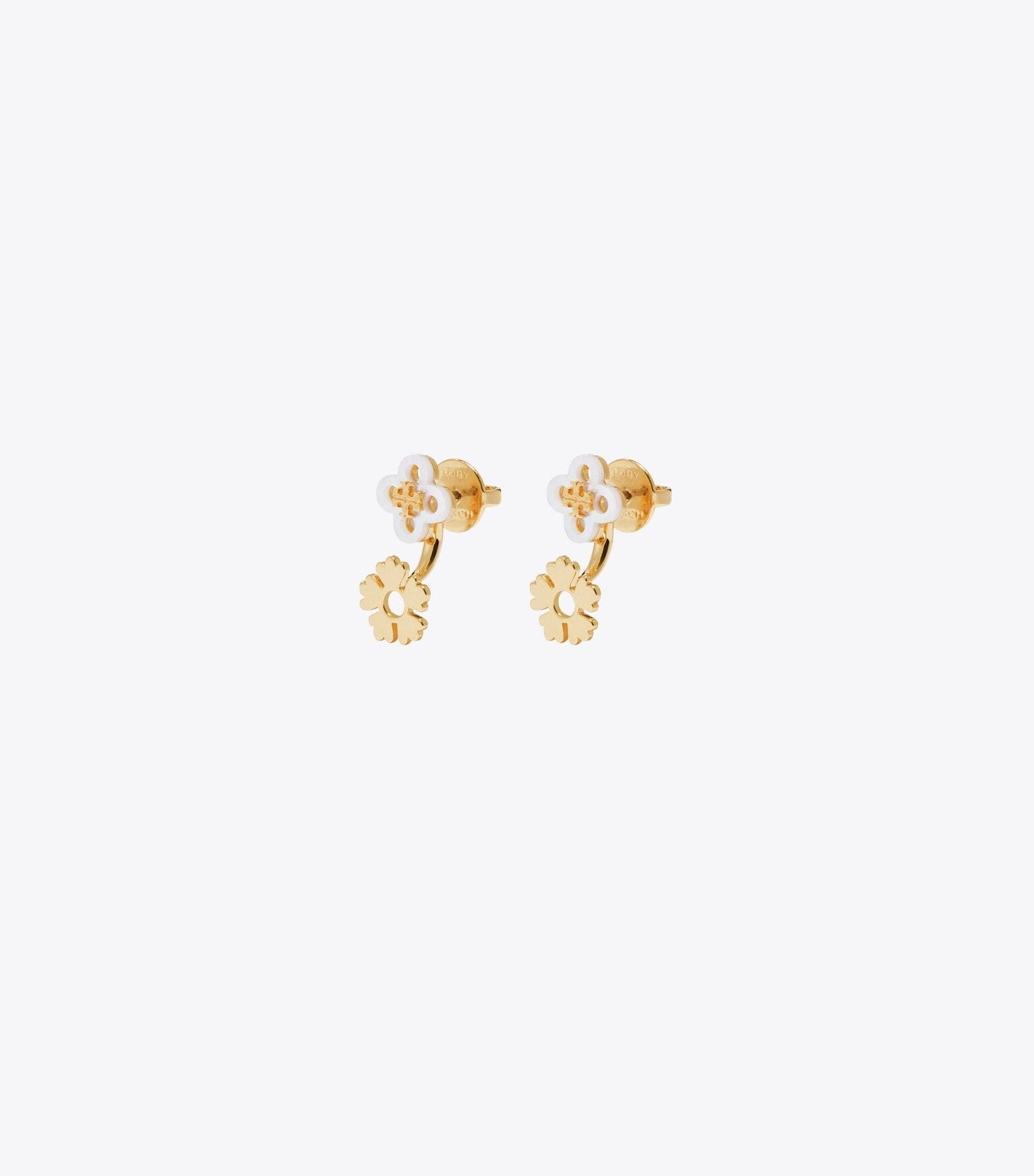 Forget Me Not Front Back Earrings
