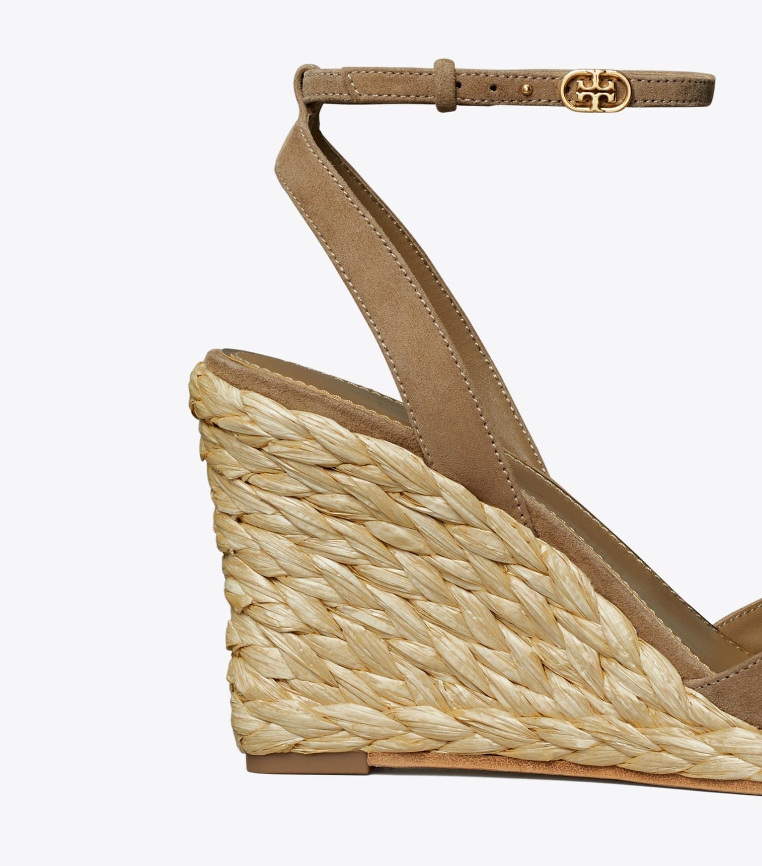 Raffia Wedge Sandal