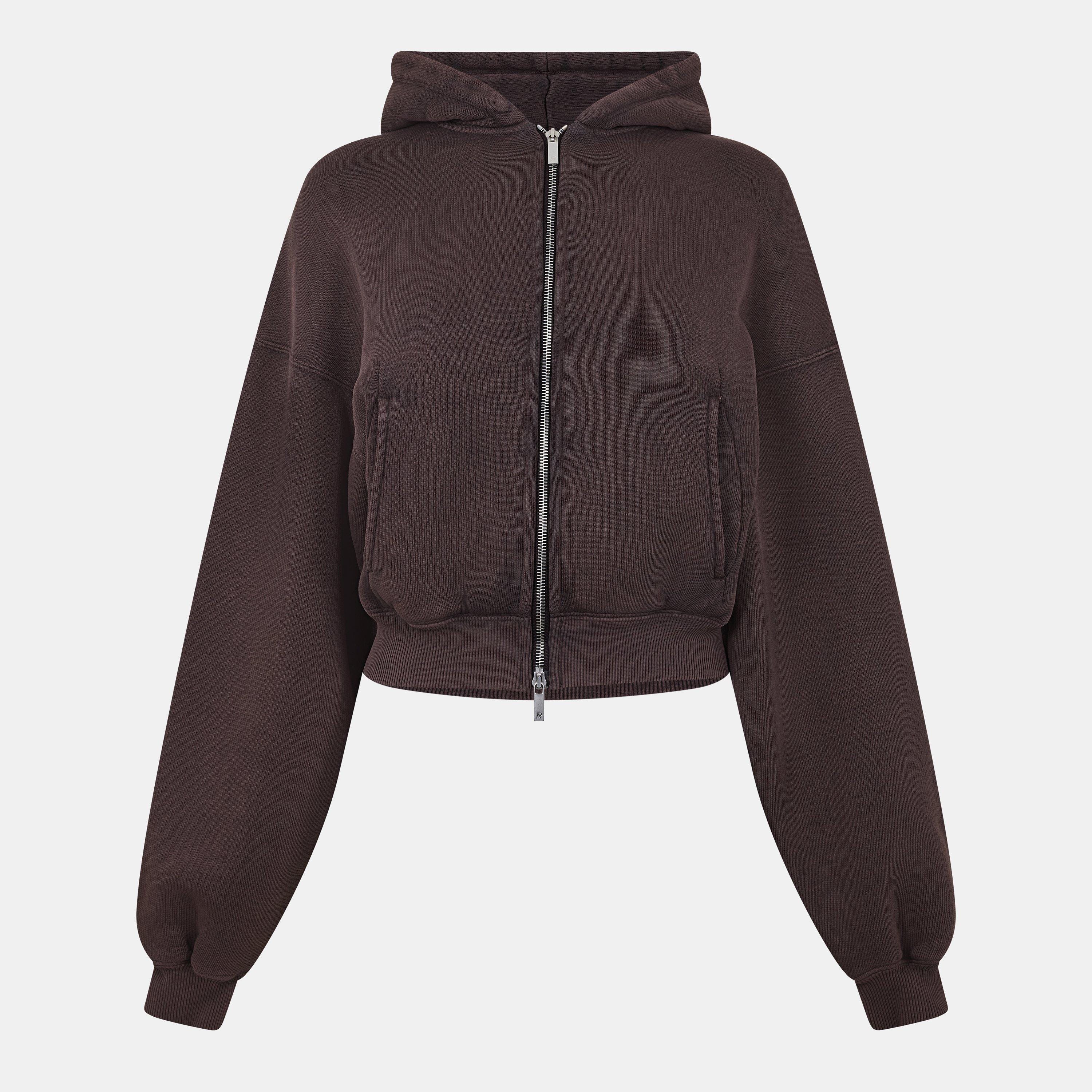 Initial Zip Hoodie