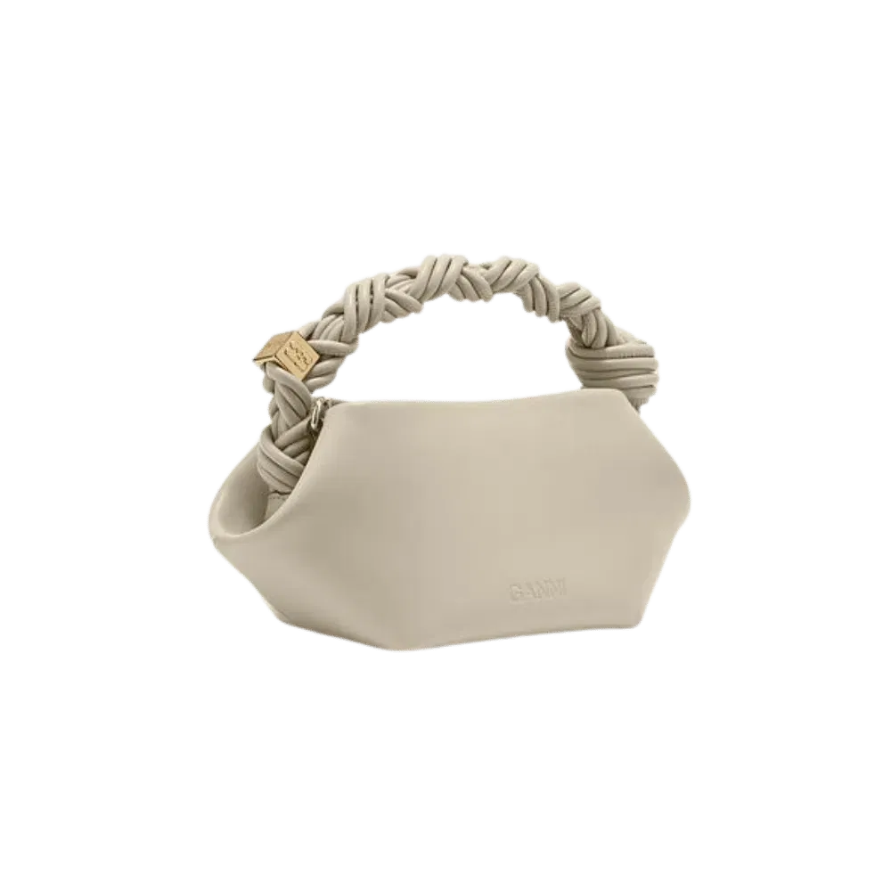 Ganni Light Grey Mini Bou Bag