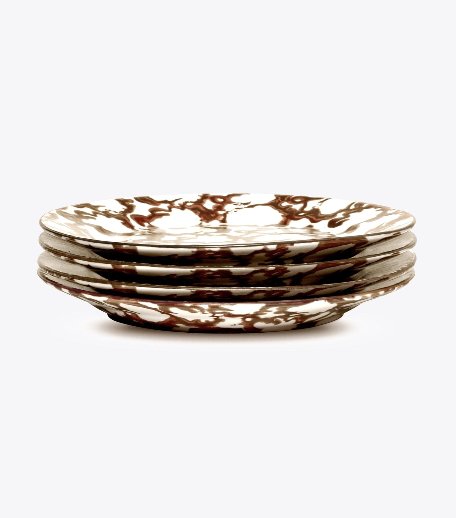 Spongeware Salad Plate, Set of 4