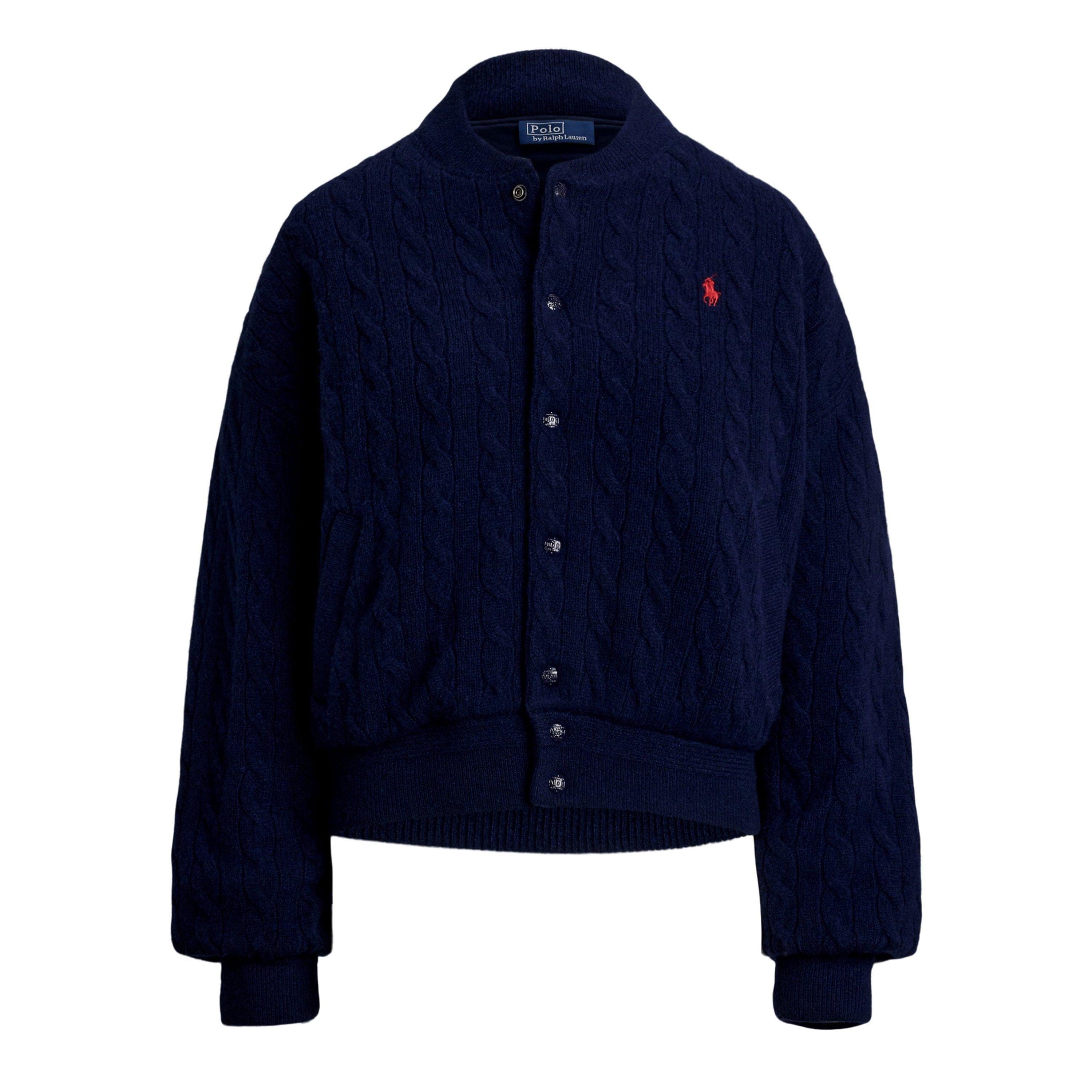 American Style Ribbed Trim Bomber Jacket