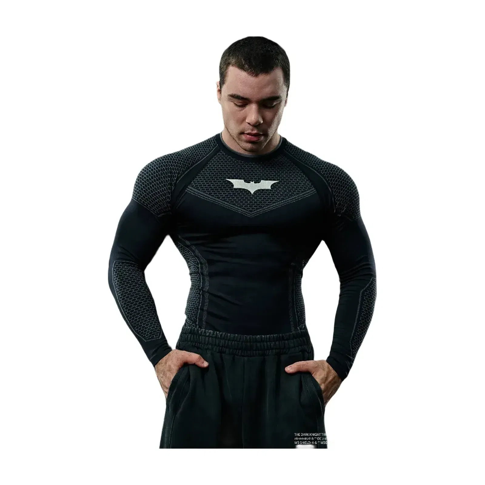 YoungLA Batman Compression Longsleeves 'Black'