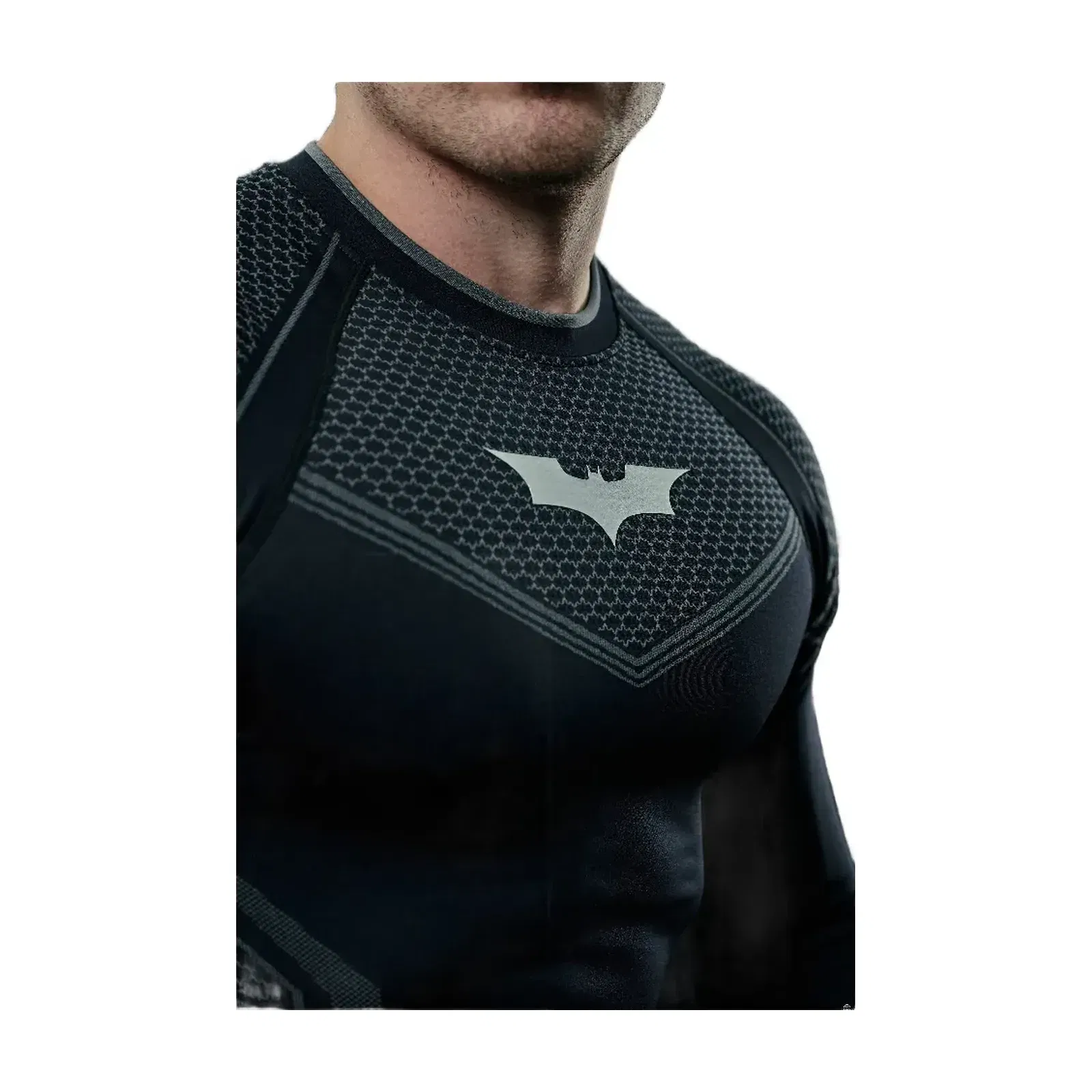YoungLA Batman Compression Longsleeves 'Black'