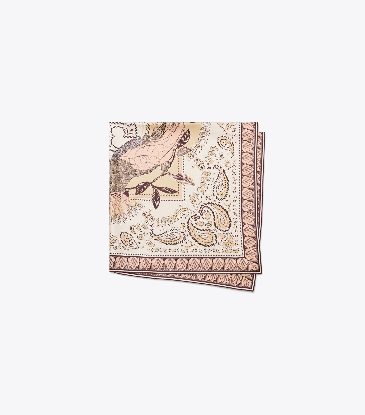 Cockatoo Bandana Silk Square Scarf