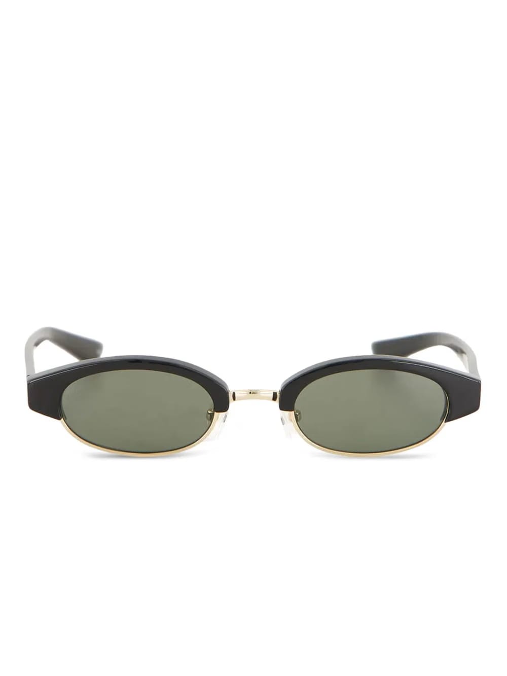 Ellipse oval-frame sunglasses