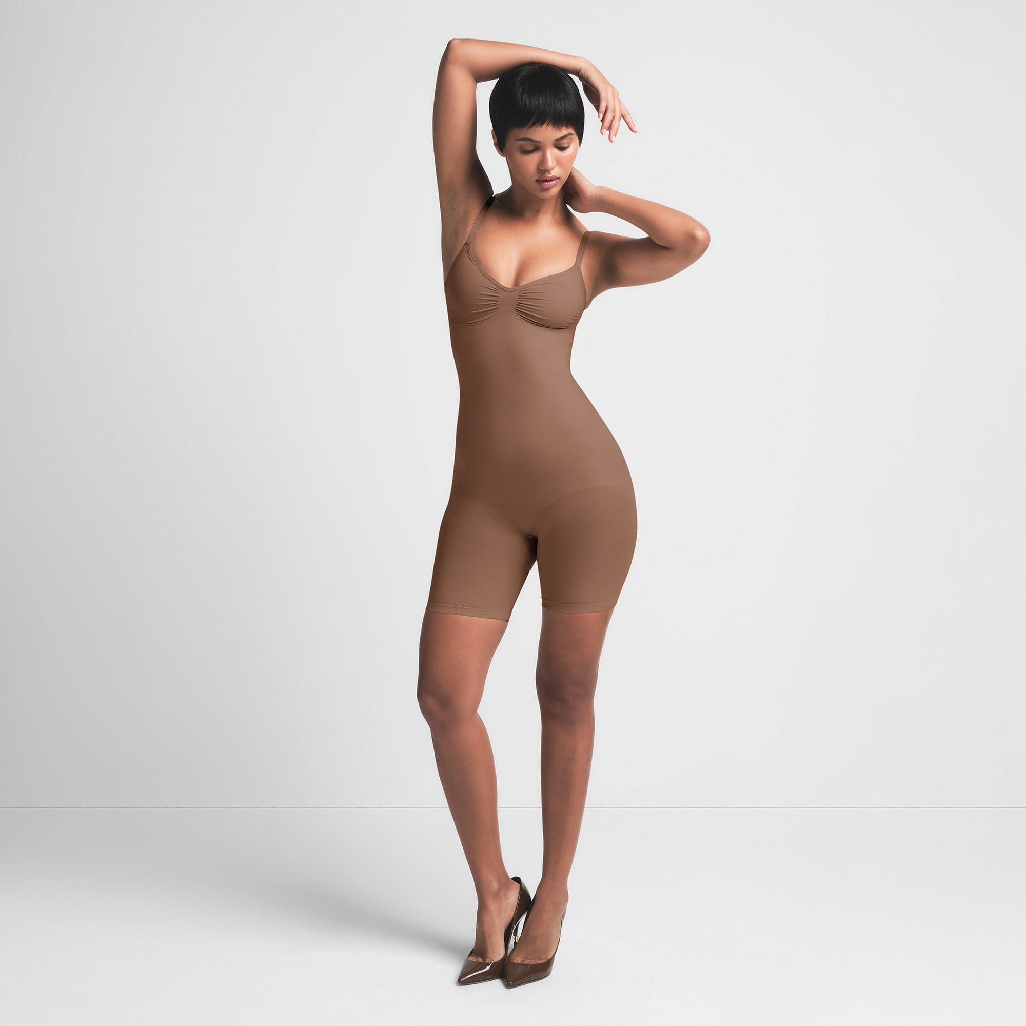 Seamless Sculpt Mid Thigh Bodysuit