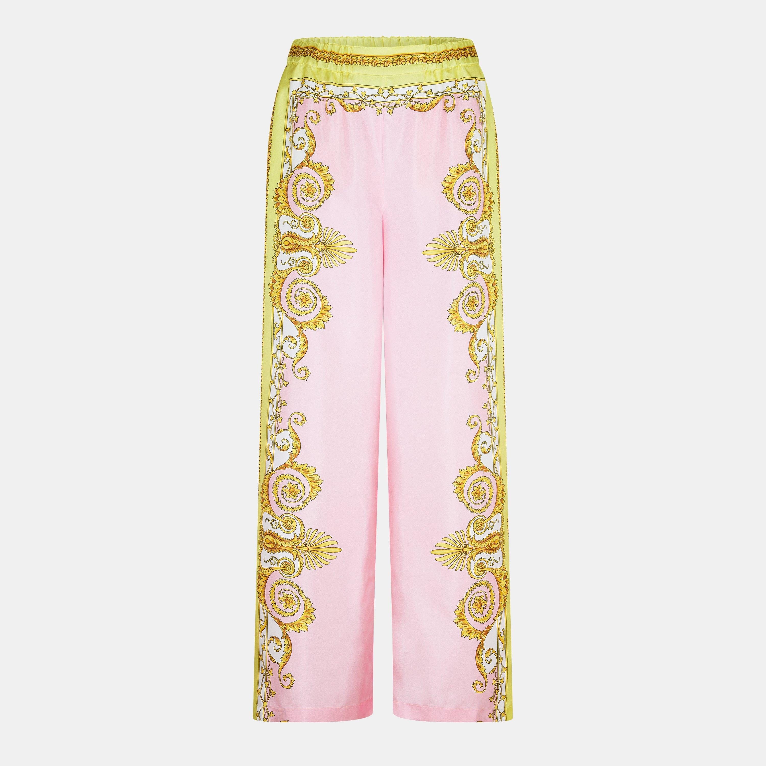 Barocco Silk Trousers