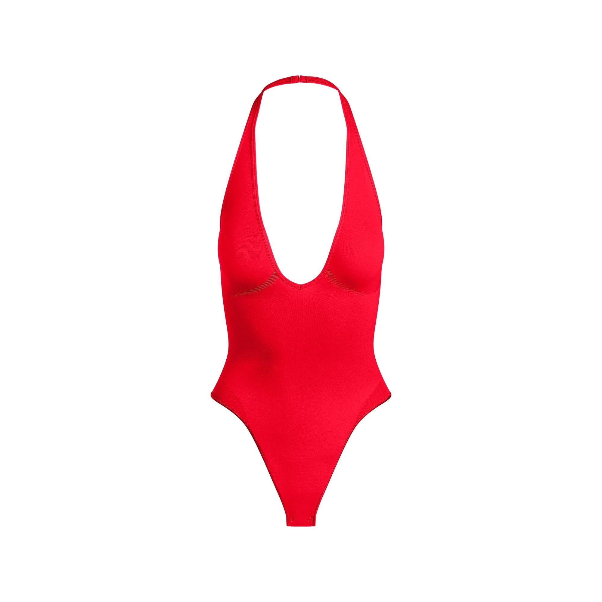 Seamless Sculpt Deep Plunge Thong Bodysuit