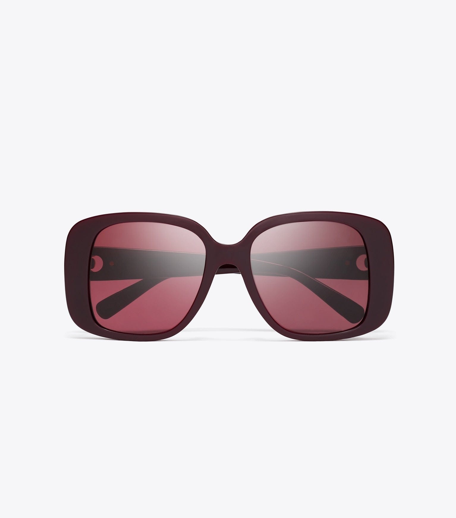 Pierced Oversized Square Sunglasses