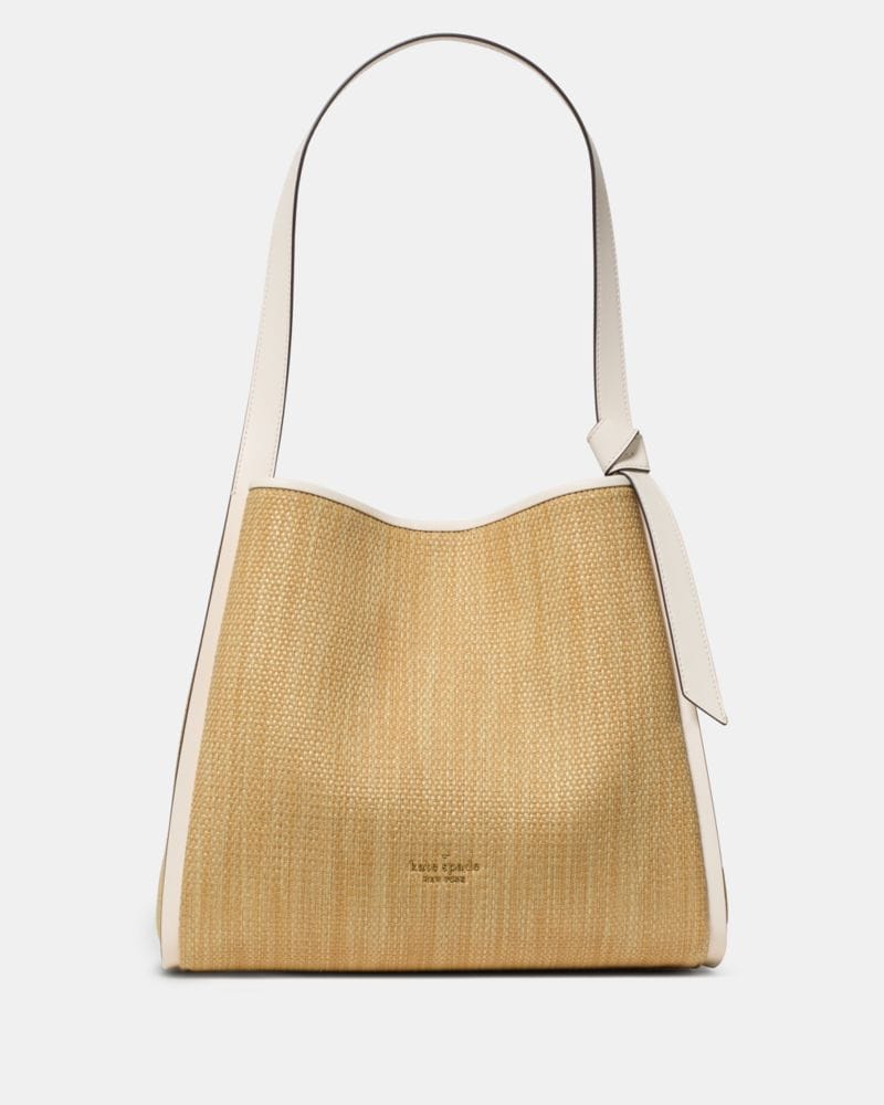Knott Straw Large Carryall Bag