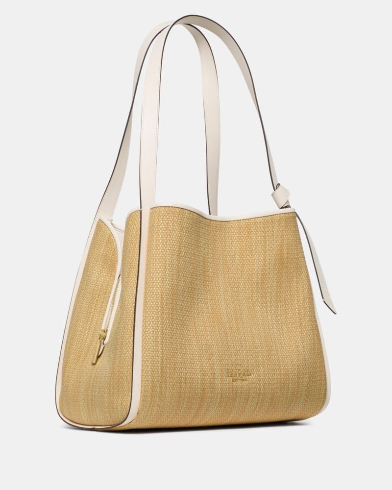 Knott Straw Large Carryall Bag