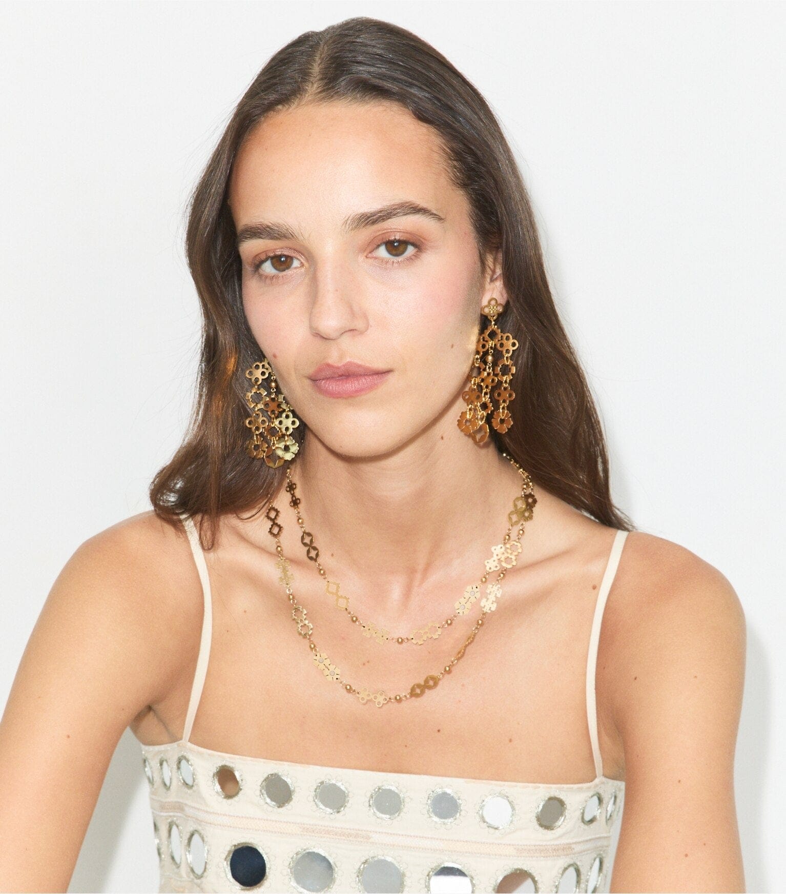 Long Forget Me Not Necklace