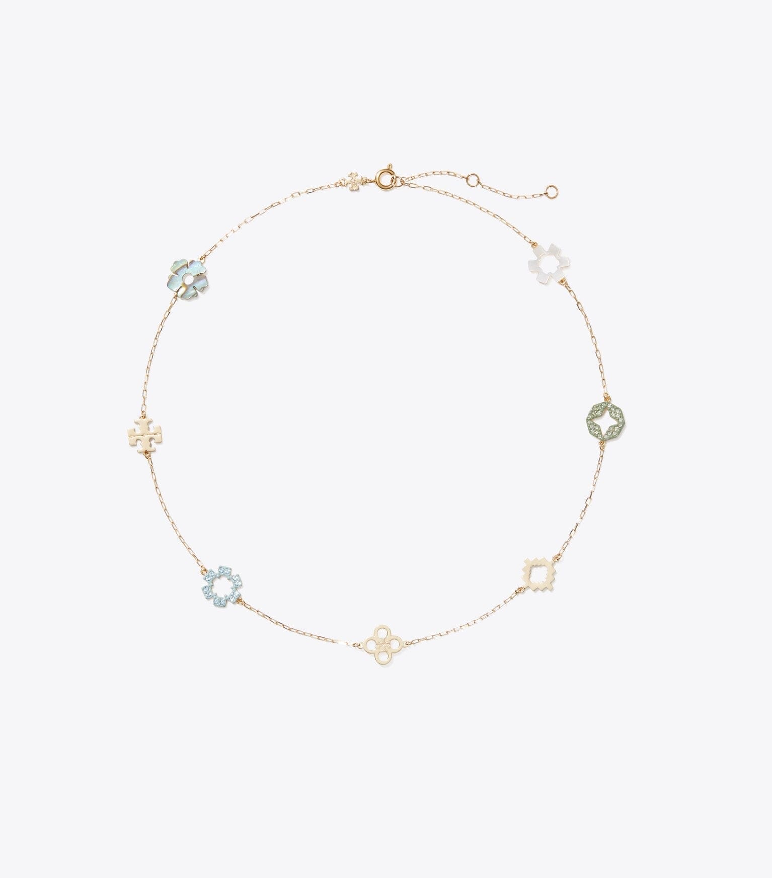 Forget Me Not Pavé Necklace
