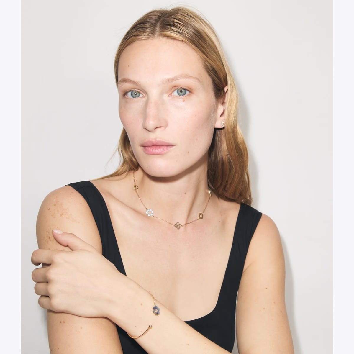Forget Me Not Pavé Necklace