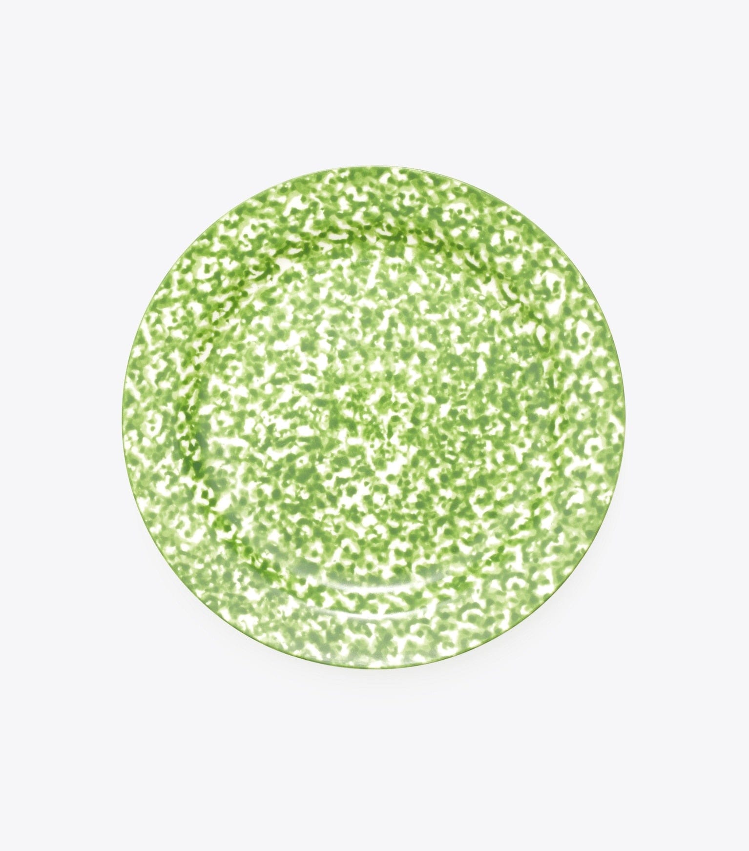 Spongeware Canape Plate, Set of 6