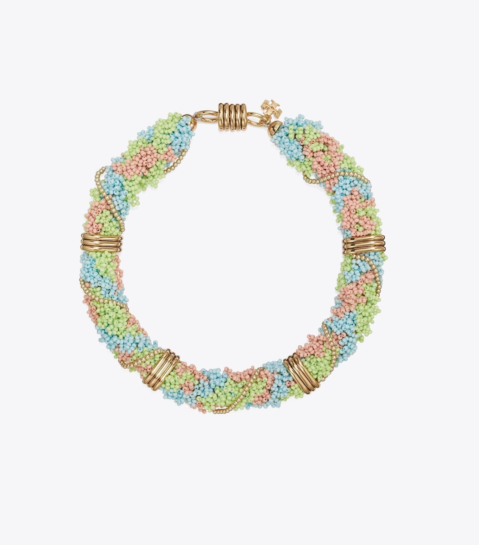 Runway Beaded Short Necklace