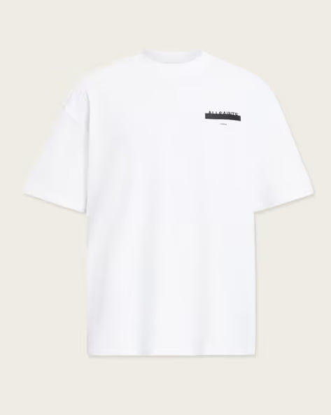 Redact Oversized Embroidered Logo T-Shirt