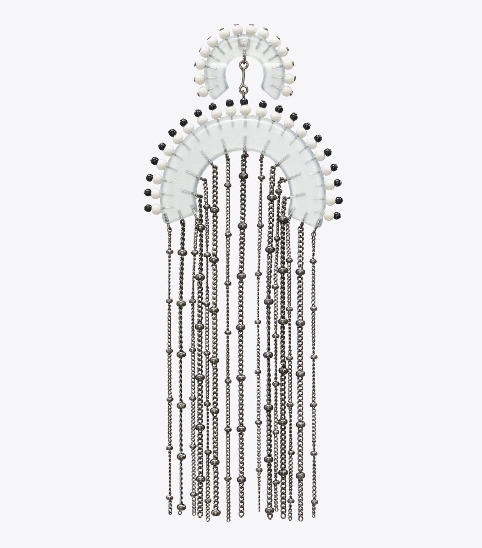 Beaded Fringe Earrings
