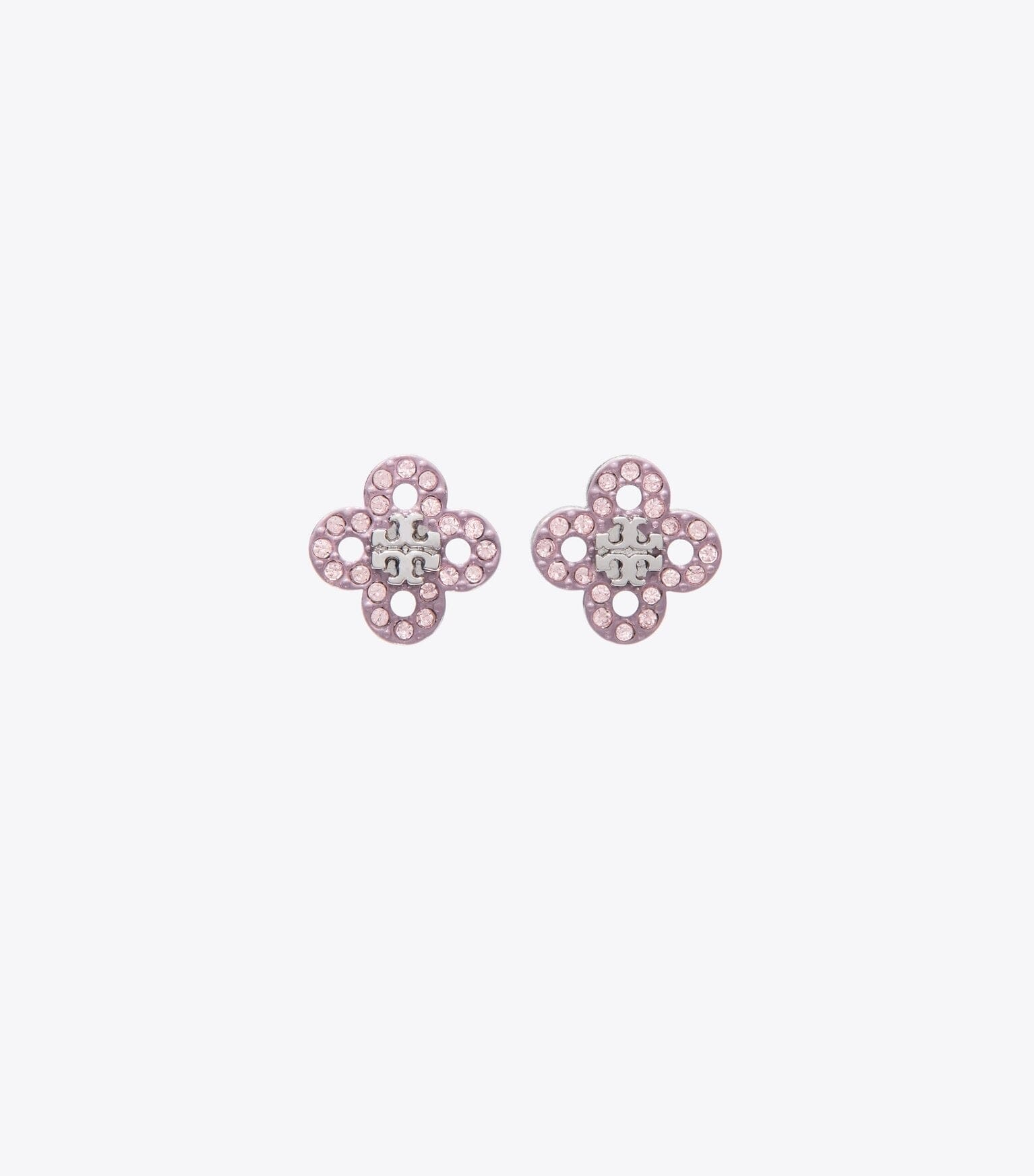 Forget Me Not Clover Stud Earrings
