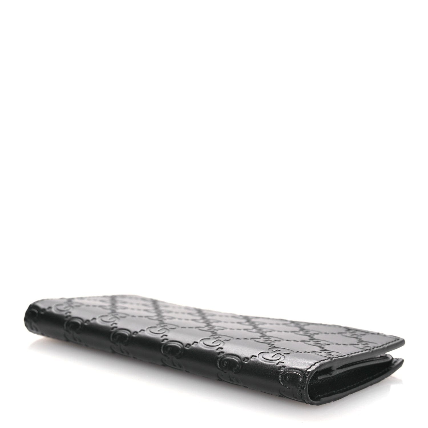 Guccissima Long Wallet Black