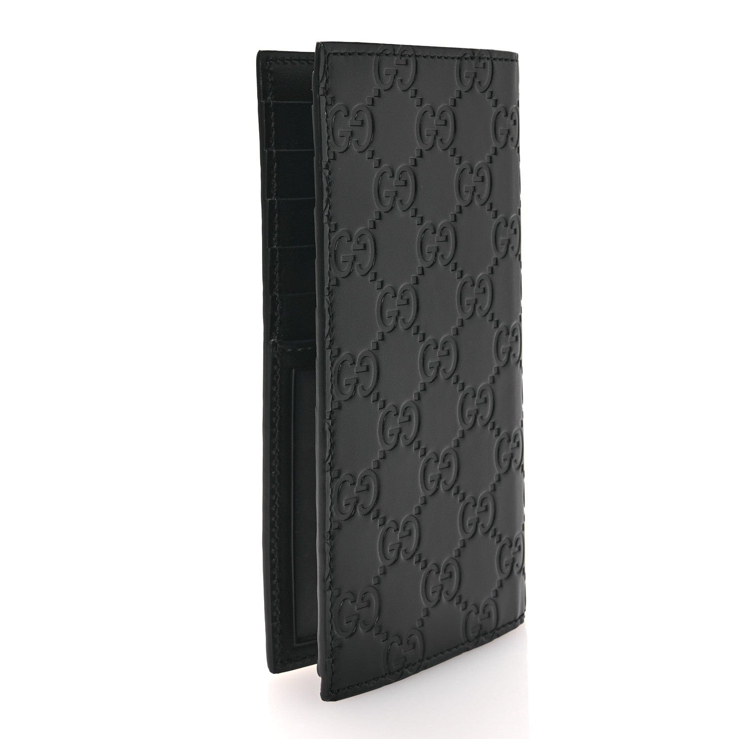 Guccissima Long Wallet Black