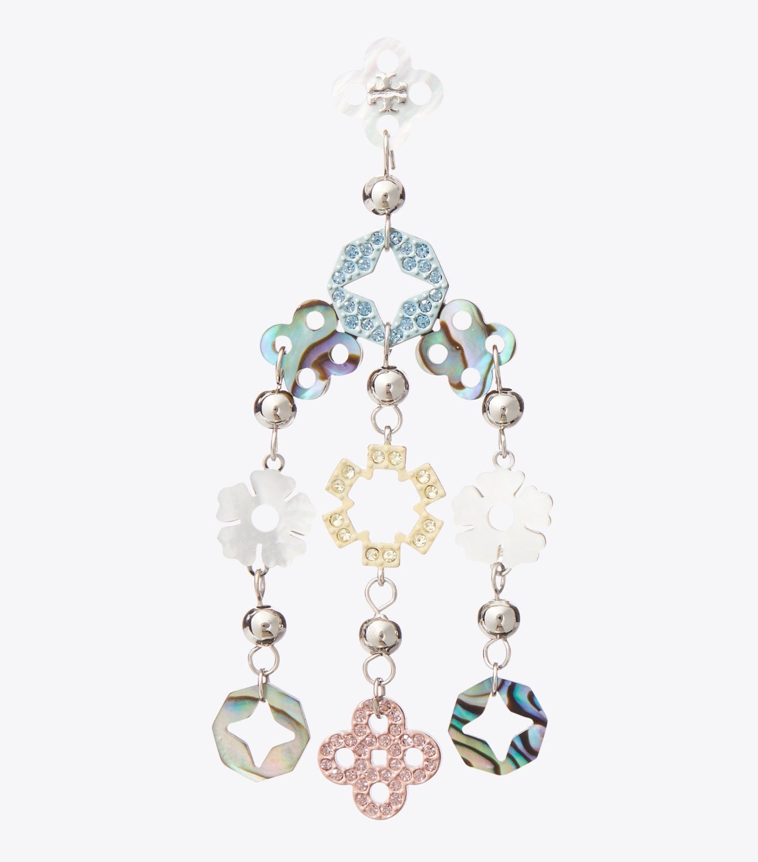 Small Forget Me Not Chandelier Earrings