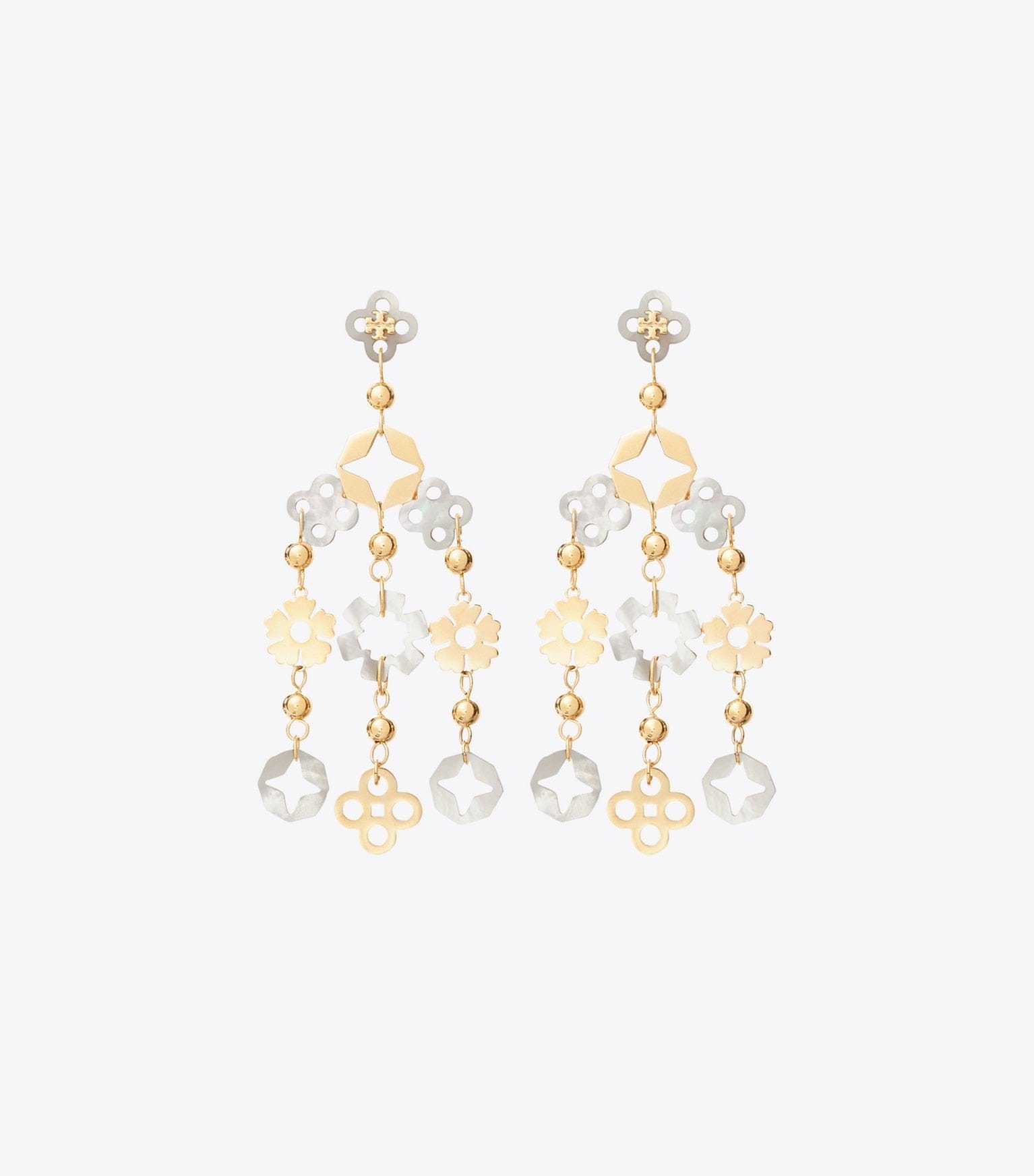 Small Forget Me Not Chandelier Earrings