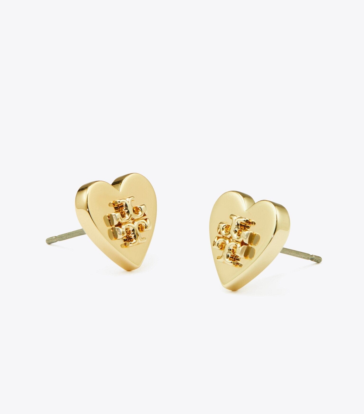 Forget Me Not Heart Stud Earrings