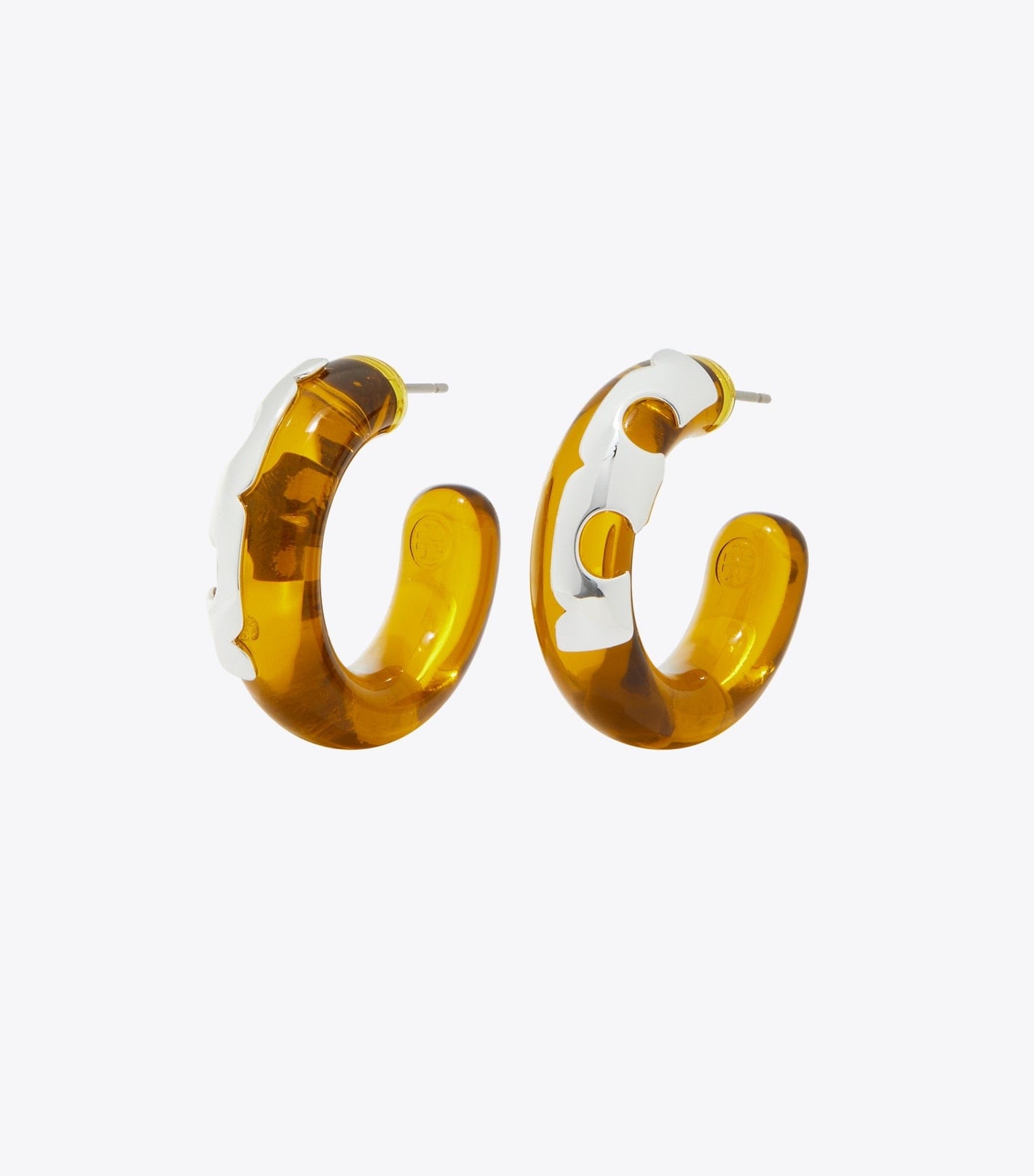 Resin Hoop Earrings