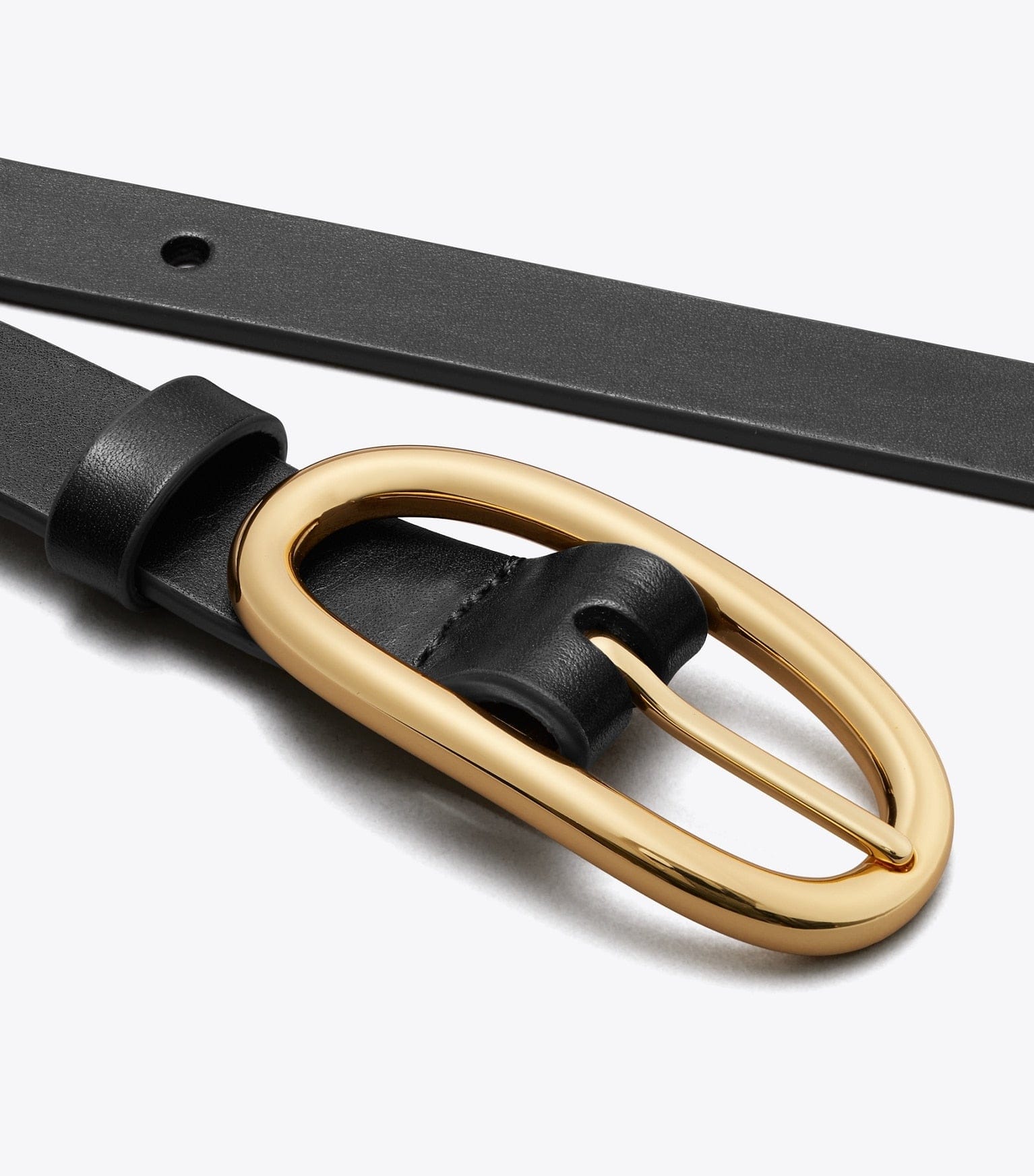Large Pierced Buckle Belt