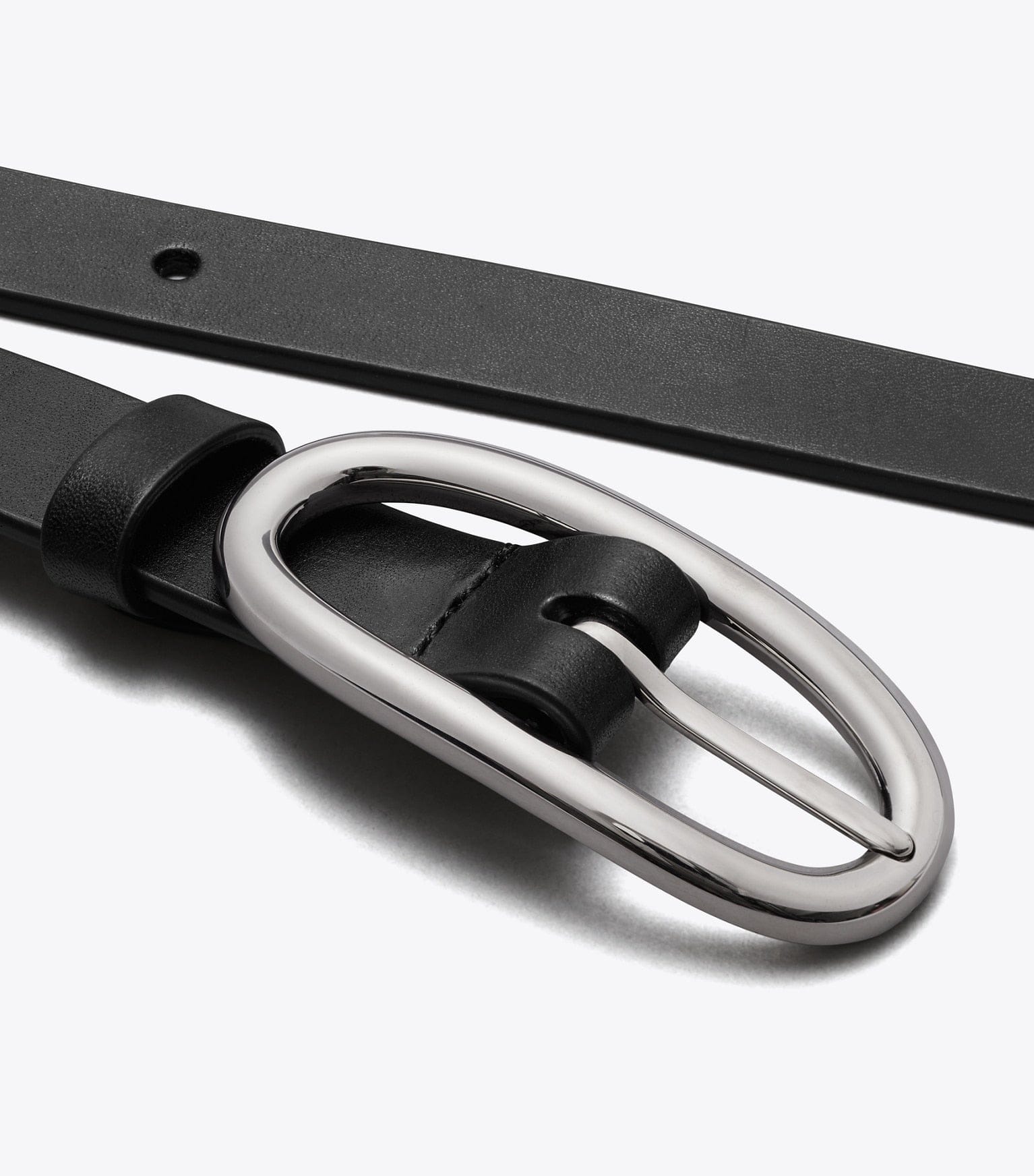 Large Pierced Buckle Belt
