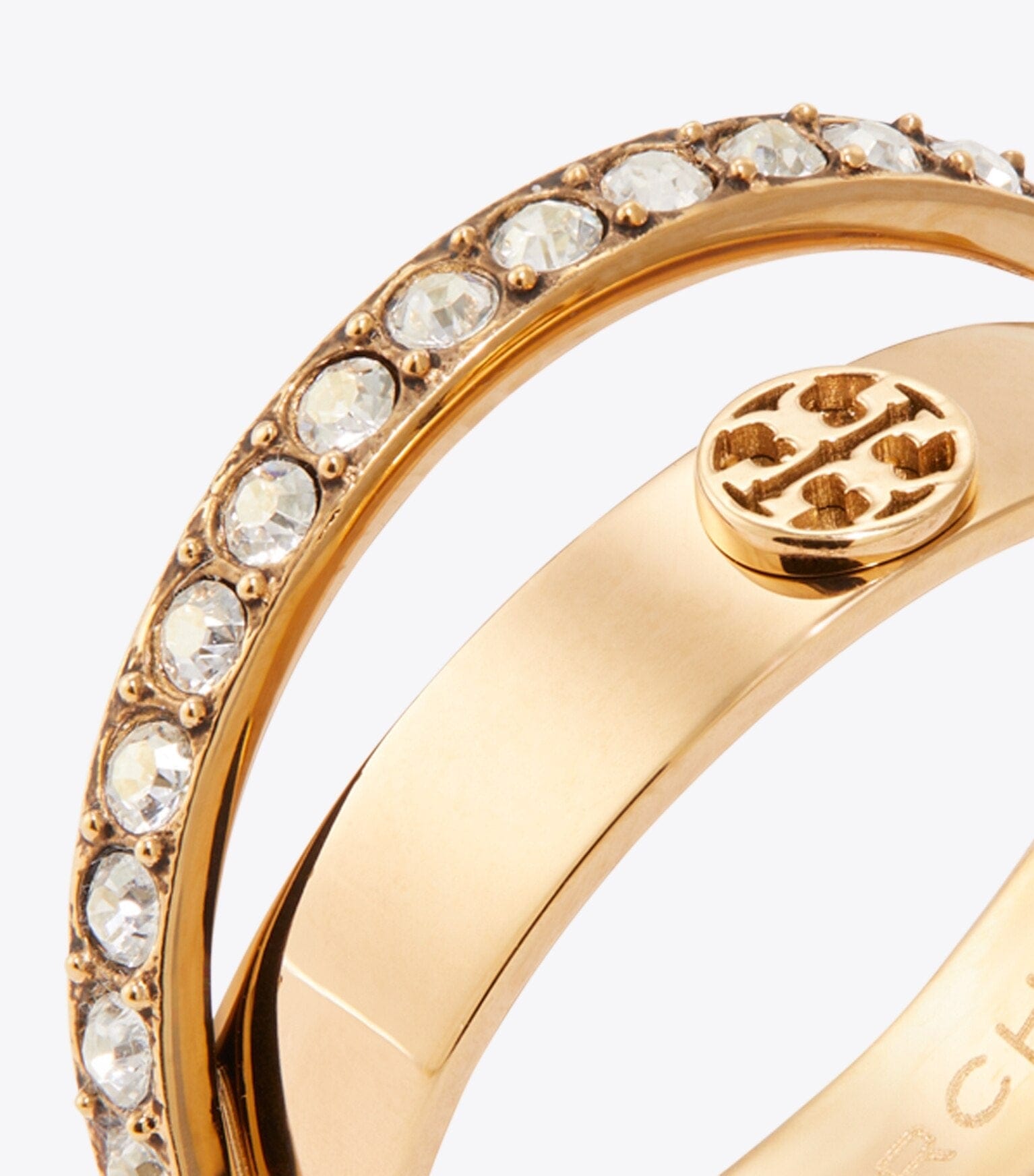 Icon Pavé Double Ring