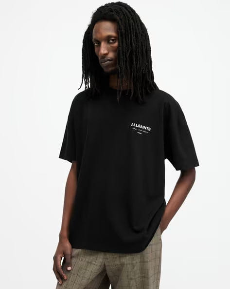 Underground Cotton Oversized T-Shirt with Signature Logo Print