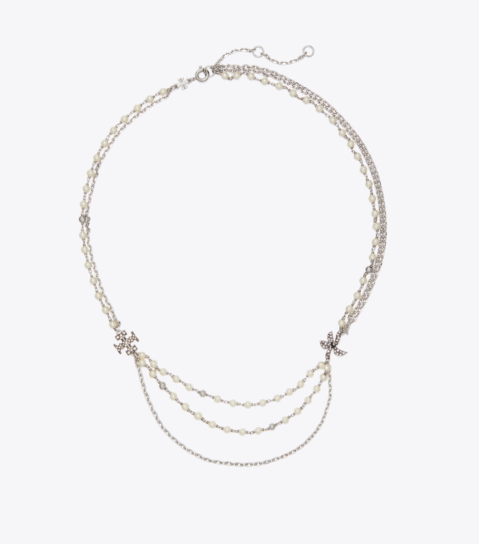 Moondance Multi Strand Pearl Necklace