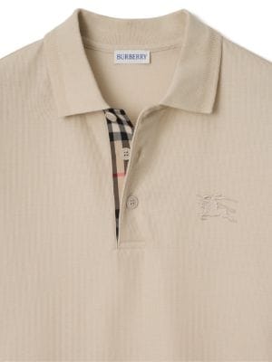 Burberry cotton polo shirt