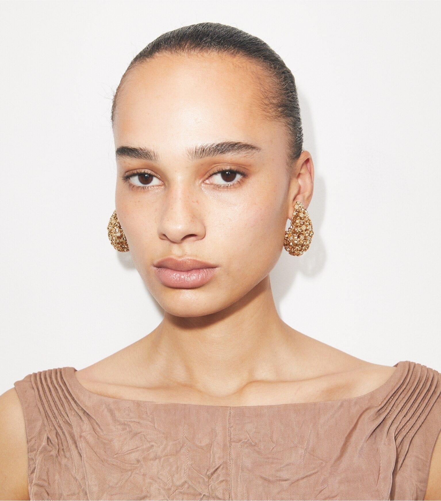 Filigree Pierced Earrings