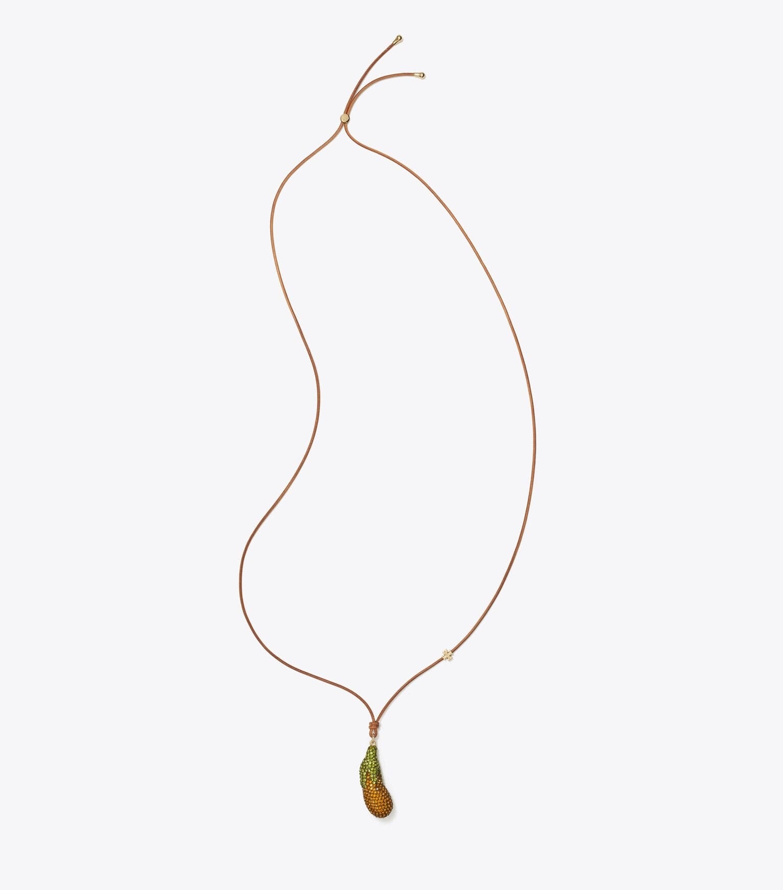 Curiosity Eggplant Pendant