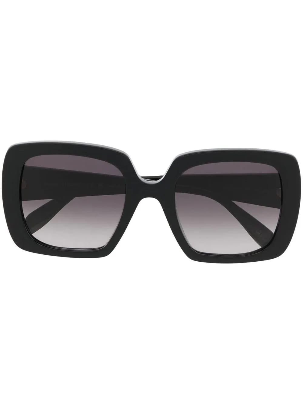 logo-print rectangle sunglasses