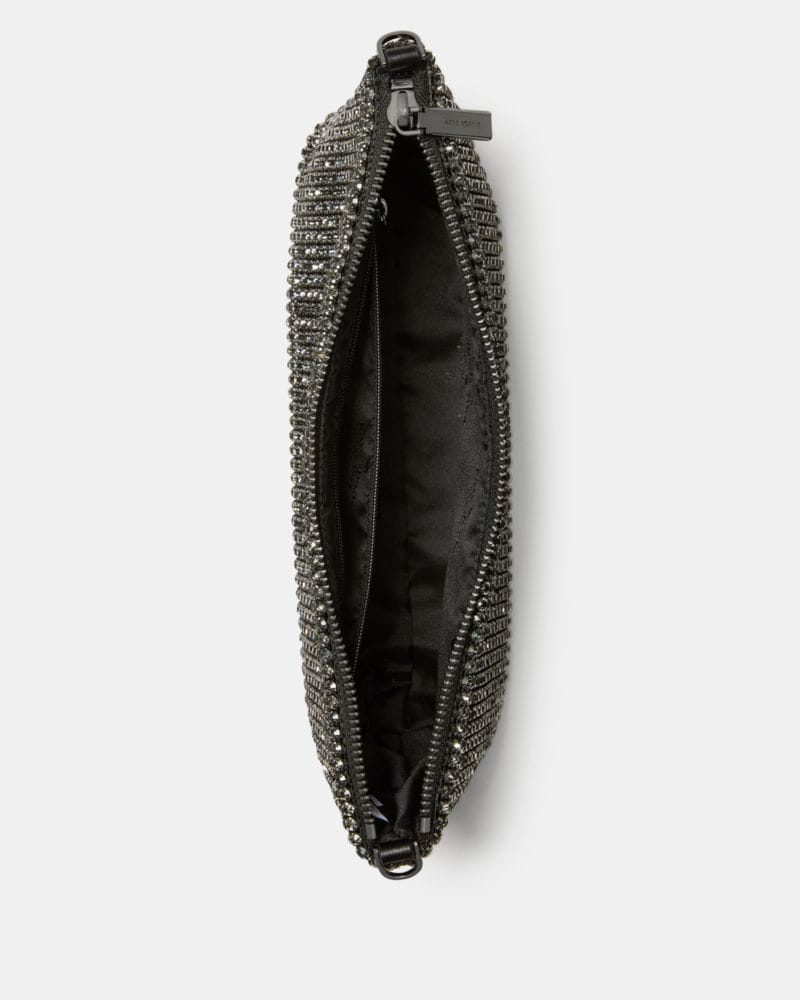 Andie Faux Crystal Mesh Small Shoulder