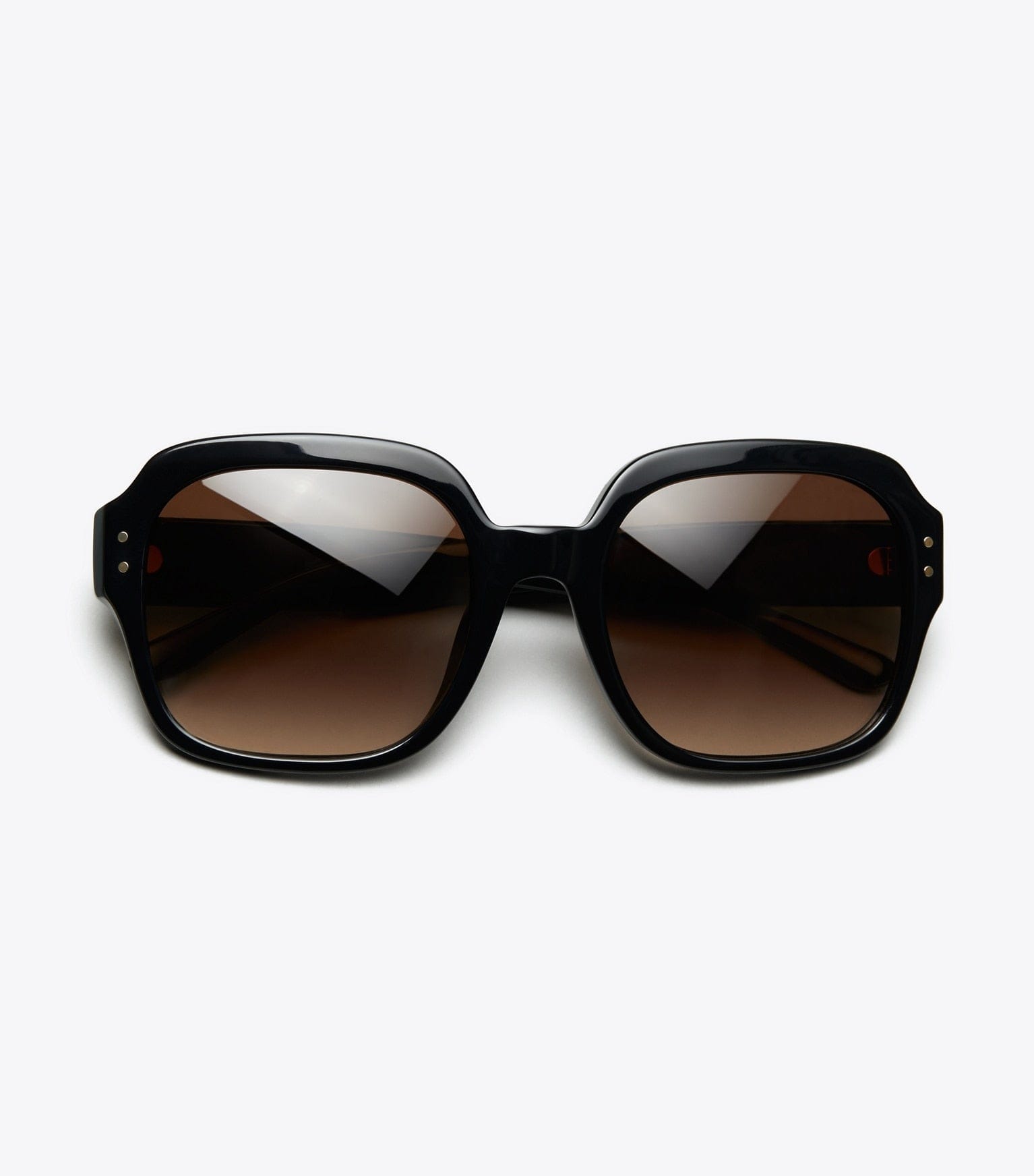 Oversized Square Logo Sunglasses