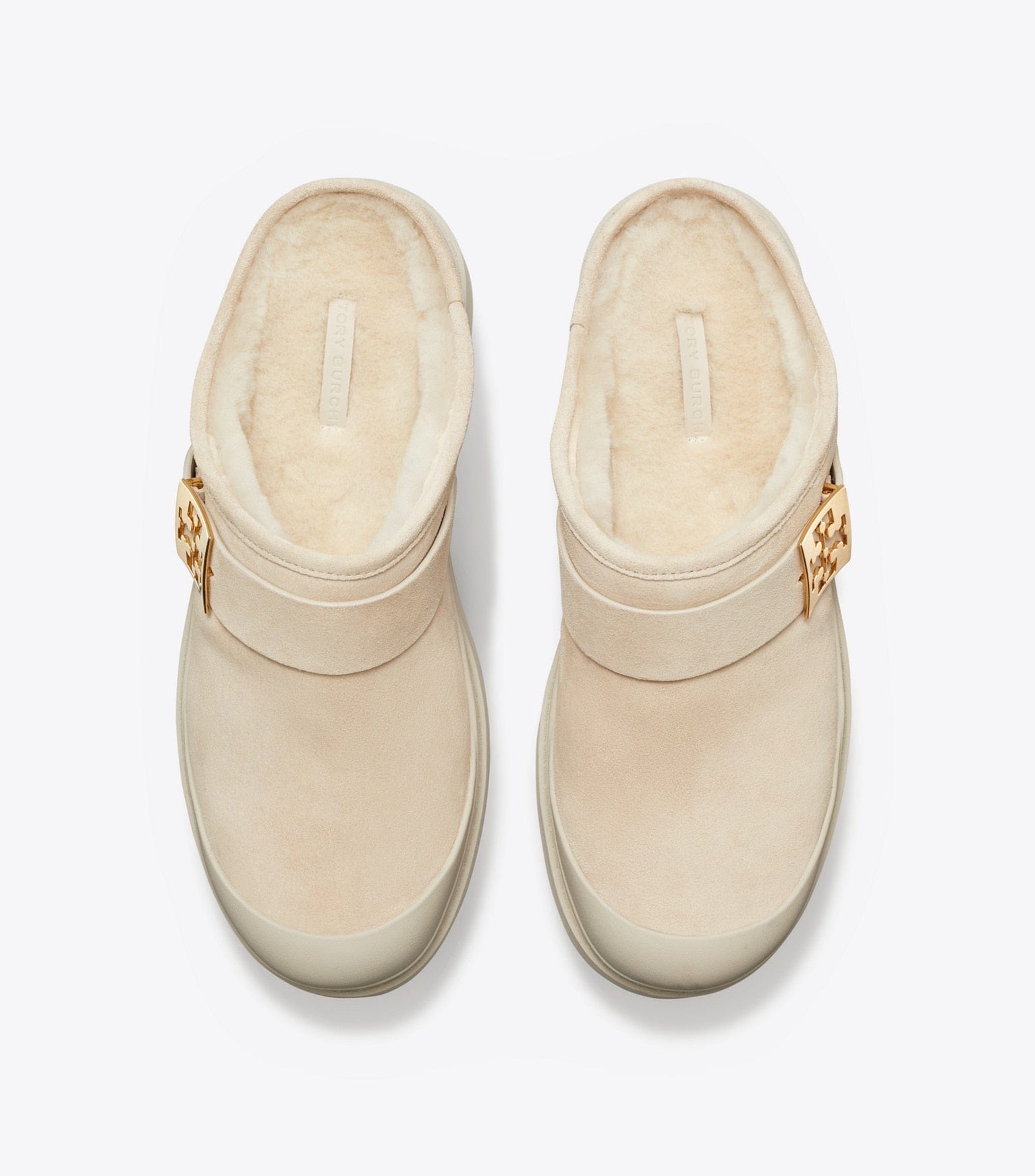 Mellow Shearling Platform Mule