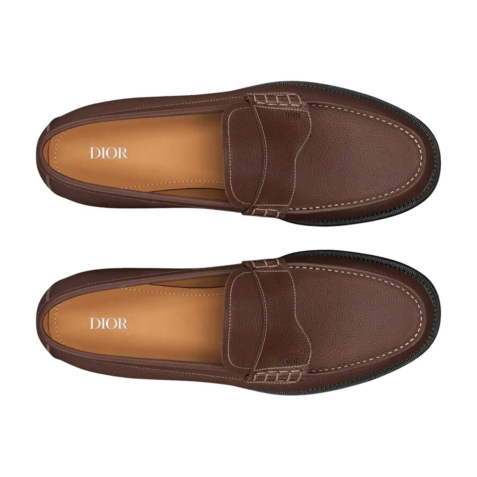 Dior Granville Loafer Dark Brown