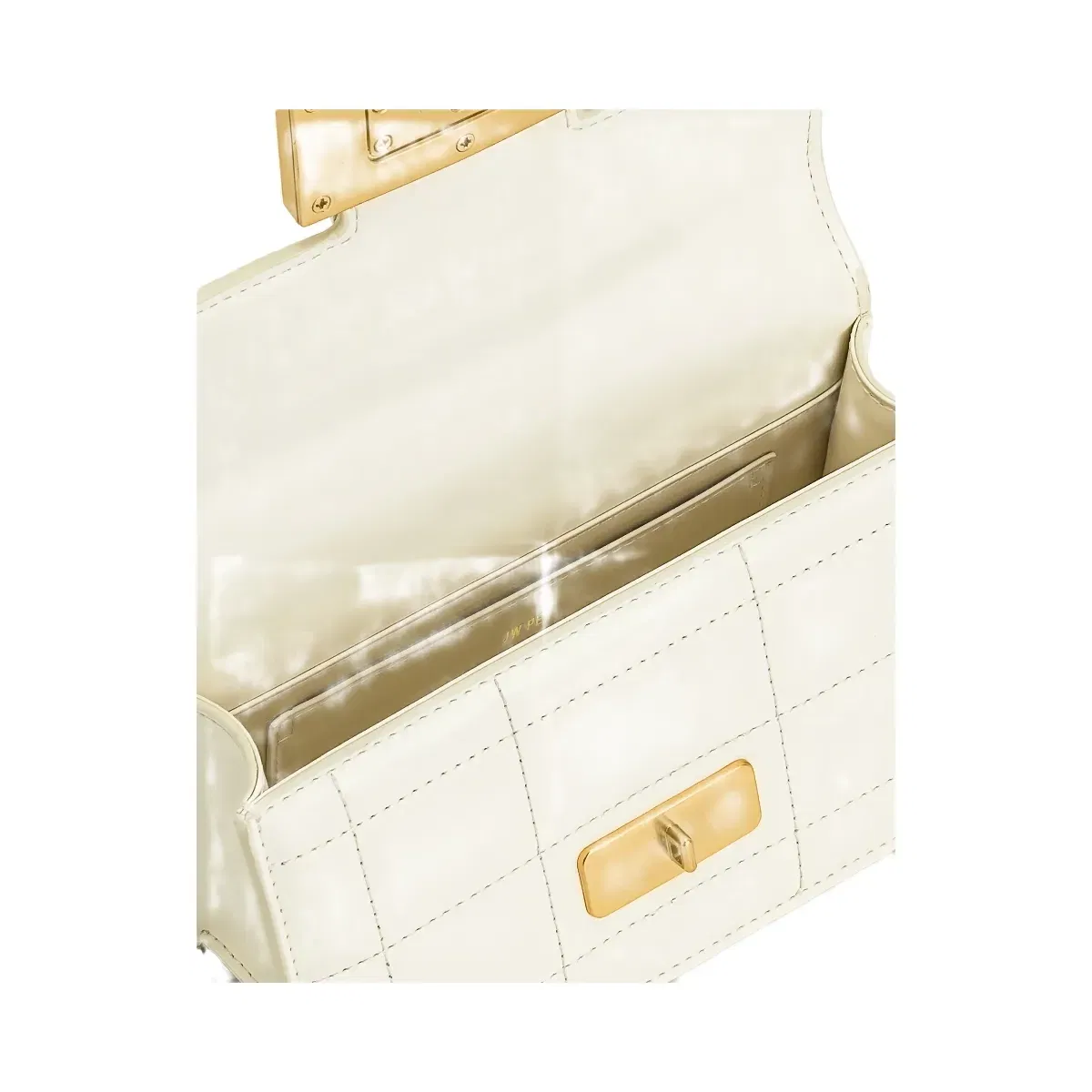 Jw Pei Kaia Bamboo Metal Handle Handbag White
