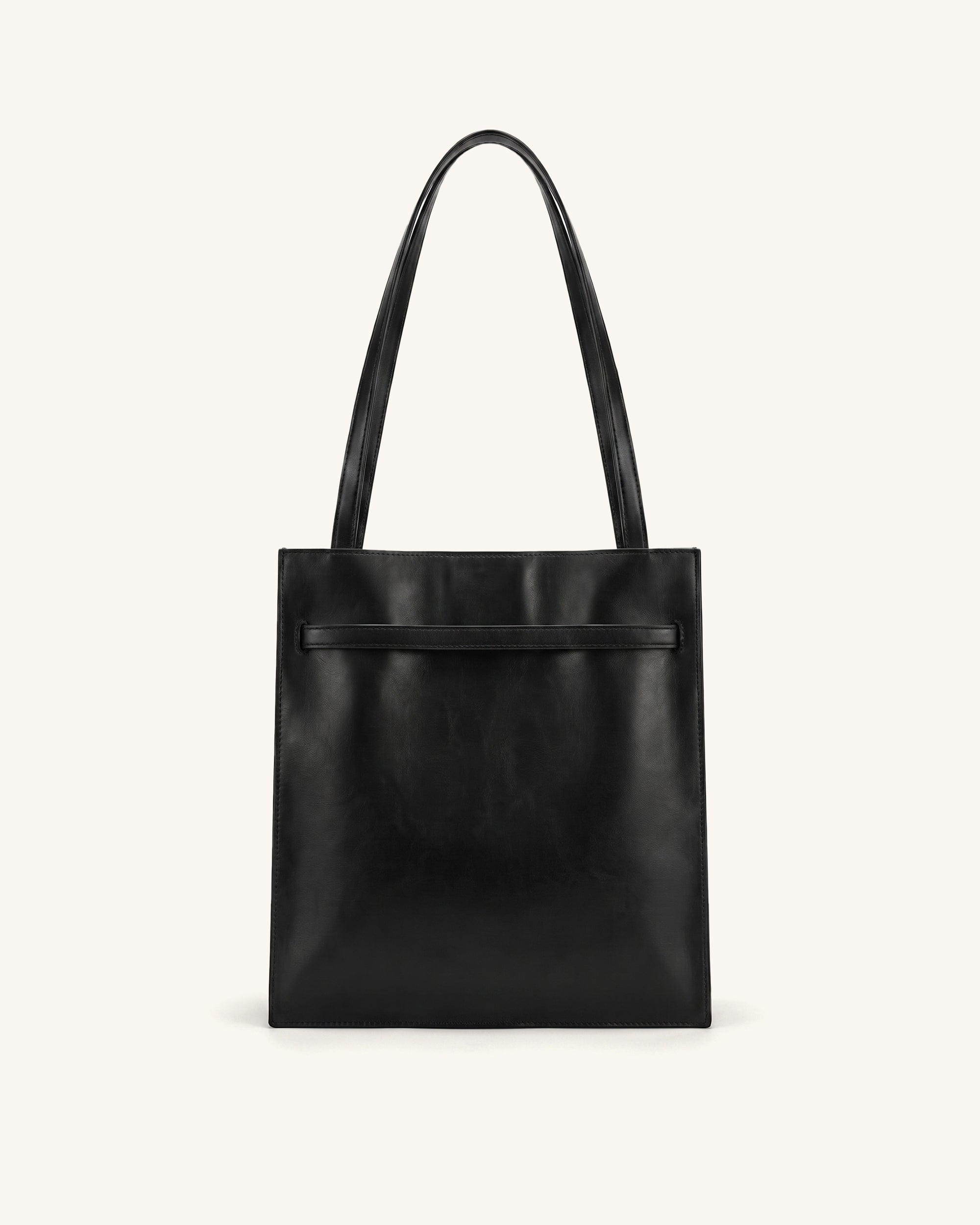 Jw Pei Noelle Belted Tote Bag Black