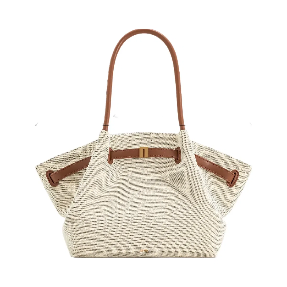 Jw Pei Hana Medium Tote Bag Brown Canvas