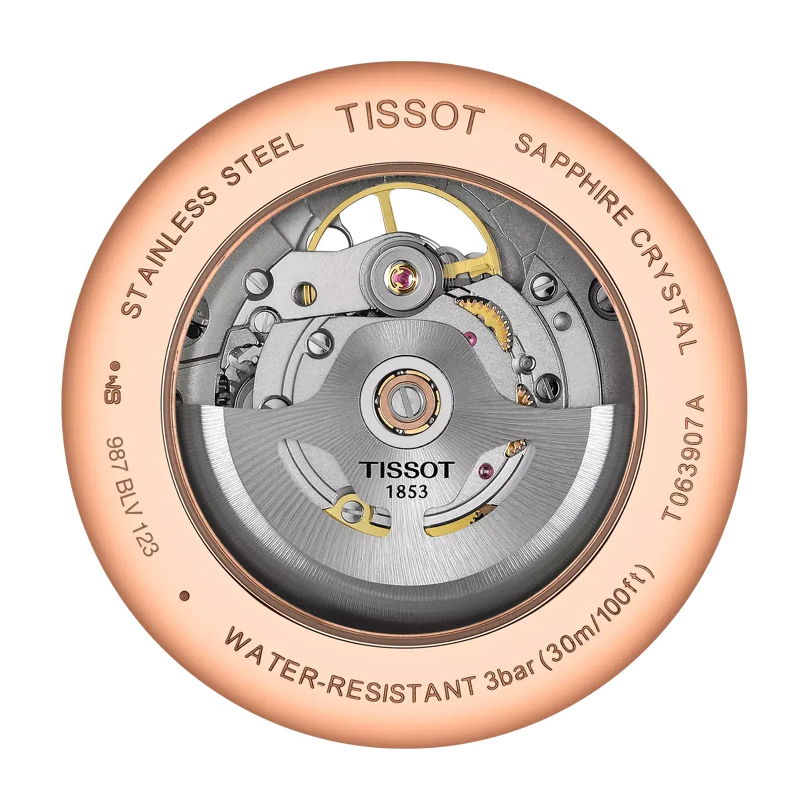 Tissot Tradition Open Heart 40Mm T0639073606800