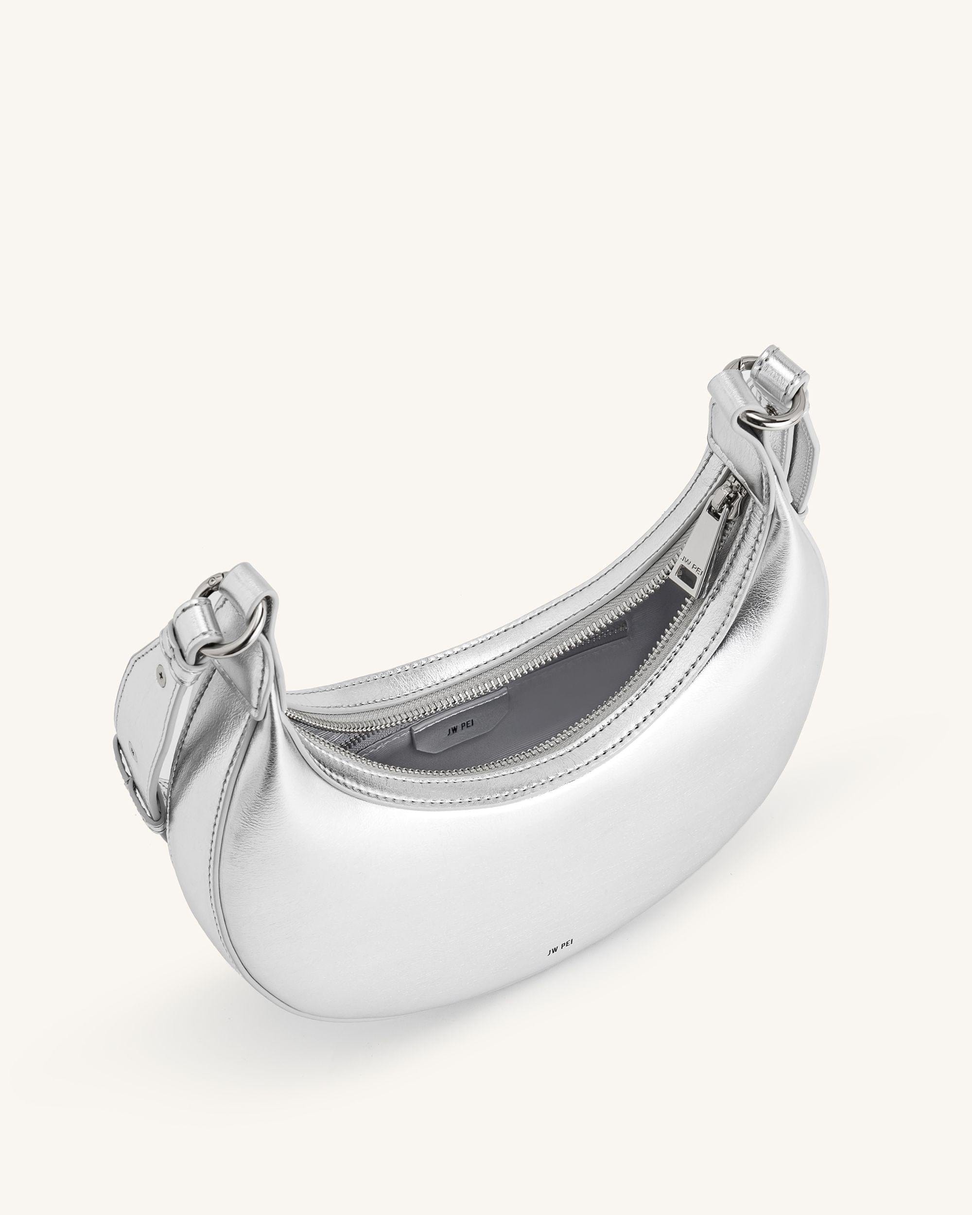 Jw Pei Carly Medium Shoulder Bag Silver